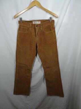 Vintage Y2K Levi's 527 Low Boot Cut Corduroy Pants Size W28 L30